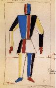 Kasimir Malevich Overmatch oil painting reproduction